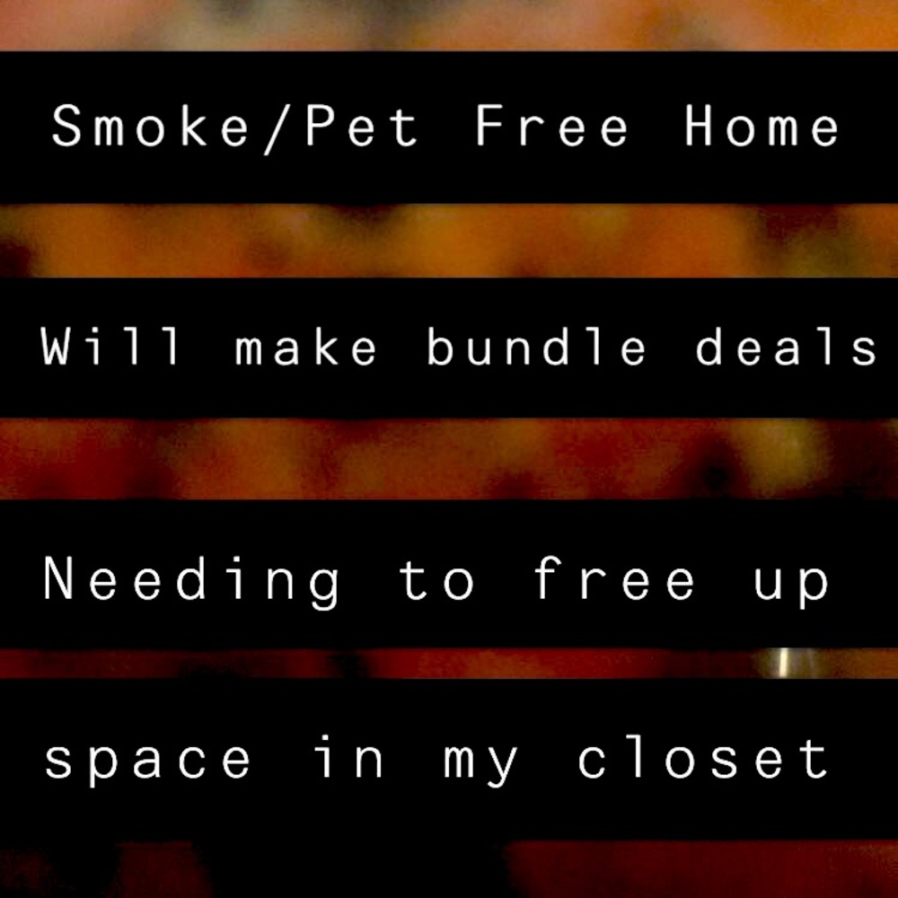 Closet CLEAR OUT